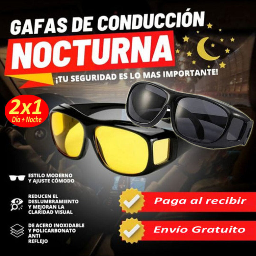 Lentes HD para Conducir de Día y de Noche