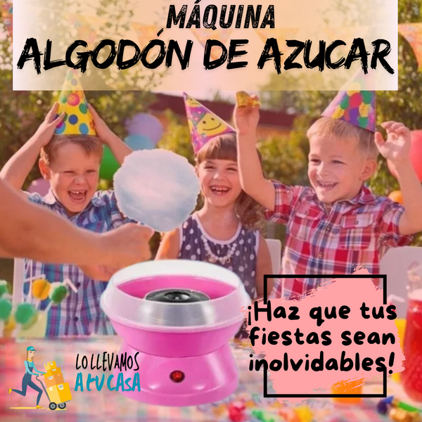 Máquina para Hacer Algodón de Azúcar - ¡Diversión y Dulzura para Cada Fiesta!